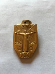 Originale WM 1954 Siegermedaille aus Gold