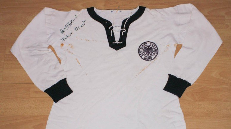 DFB Trikot Herbert Erhardt 1961 (vorne)