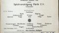 Programmheft der SpVgg Fürth gegen den 1.FC Nürnberg vom 7.11.1920