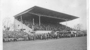 Einweihung der neuen Haupttribüne im Ronhof 1951