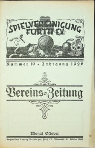 Vereinszeitung der SpVgg Fürth von 1926, Nummer 10