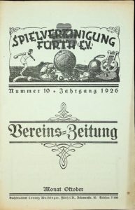 Vereinszeitung der SpVgg Fürth von 1926, Nummer 10