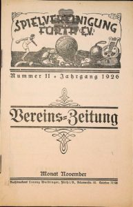 Vereinszeitung der SpVgg Fürth von 1926, Nummer 11