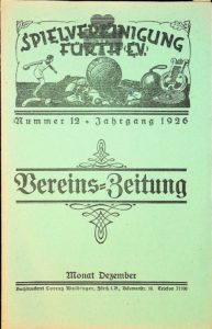 Vereinszeitung der SpVgg Fürth von 1926, Nummer 12