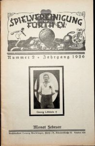 Vereinszeitung der SpVgg Fürth von 1926, Nummer 2