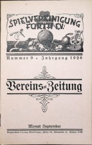 Vereinszeitung der SpVgg Fürth von 1926, Nummer 9